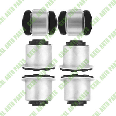 6PCS For Aston Martin Rear Upper Control Arm Bushing Kit OEM 6G335K742AA 6G335K743AA 4G435K742BC 4G435K743BC