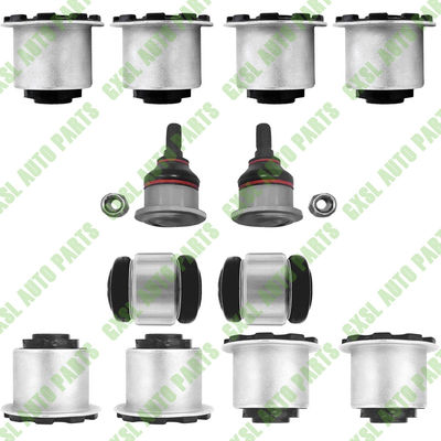 12 PCS For Aston Martin Front Rear Upper Control Arm Bushing Ball Joint Kit OEM 8D333084AC 4G433084BE 6G333084AB 8D333091AC 4G433091BE 6G333091AB 6G335K743AA 6G335K742AA 4G435K742BC 4G435K743BC