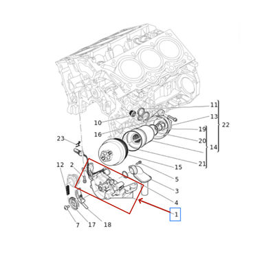 For Maserati Ghibli Levante Quattroporte M156 M157 M161 Oil Pump Assembly OEM 853065 276007 829830
