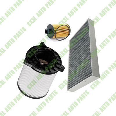 For Maserati Ghibli Levante Quattroporte 3pcs Air &amp; Oil &amp; Pollen Filter OEM 670004604 670005021 673002882 673010883