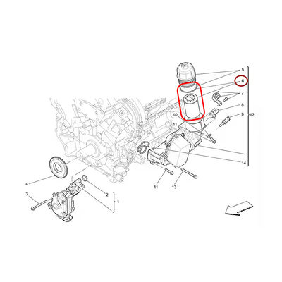 For Maserati Ghibli Levante Quattroporte 3pcs Air &amp; Oil &amp; Pollen Filter OEM 670004604 670005021 673002882 673010883