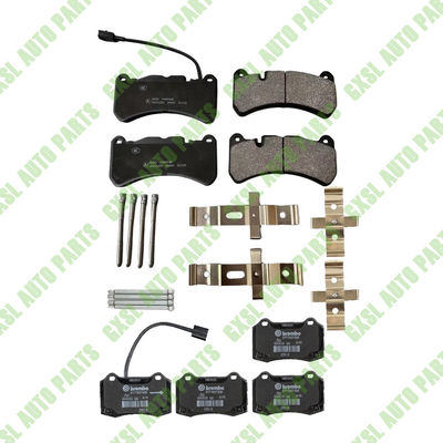 For Maserati Ghibli Quattroporte Front &amp; Resr Brake Pads Set OEM 673010319 673010325 673010331 673012039