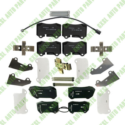 For Maserati GranTurismo, Quattroporte 4.2L Front &amp; Rear Brake Pads Kit OEM 673010321 673012040 673012042