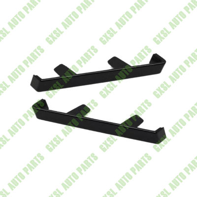 For Maserati Ghibli M157 2014-2020 Bracket Glossy Black Trim Holder Front Bumper Left And Right Plate OEM 670011291 670011292