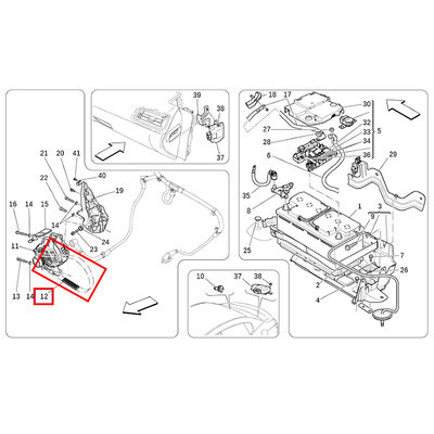 For Maserati Car Generator Belt Auto Parts OEM 286570