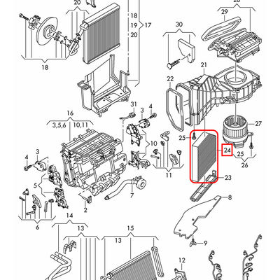 For Bentley Mulsanne 2011-2022 Pollen Filter OEM 4H0819439
