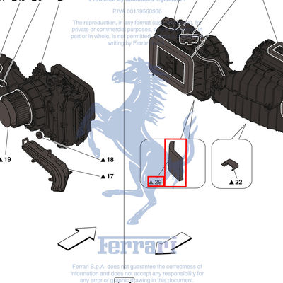 For Ferrari Roma,Portofino Pollen Filter OEM 819887