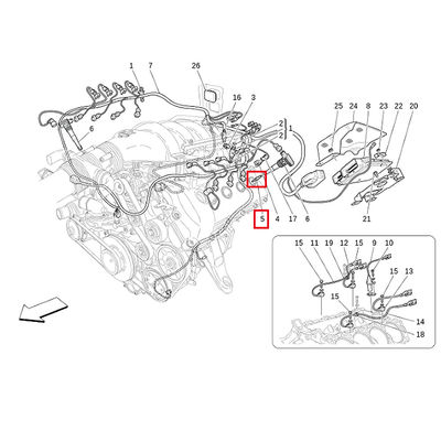 8pcs For Maserati GranCabrio MC GranTurismo Quattroporte M139 2008-2020 Spark Plug OEM 239242